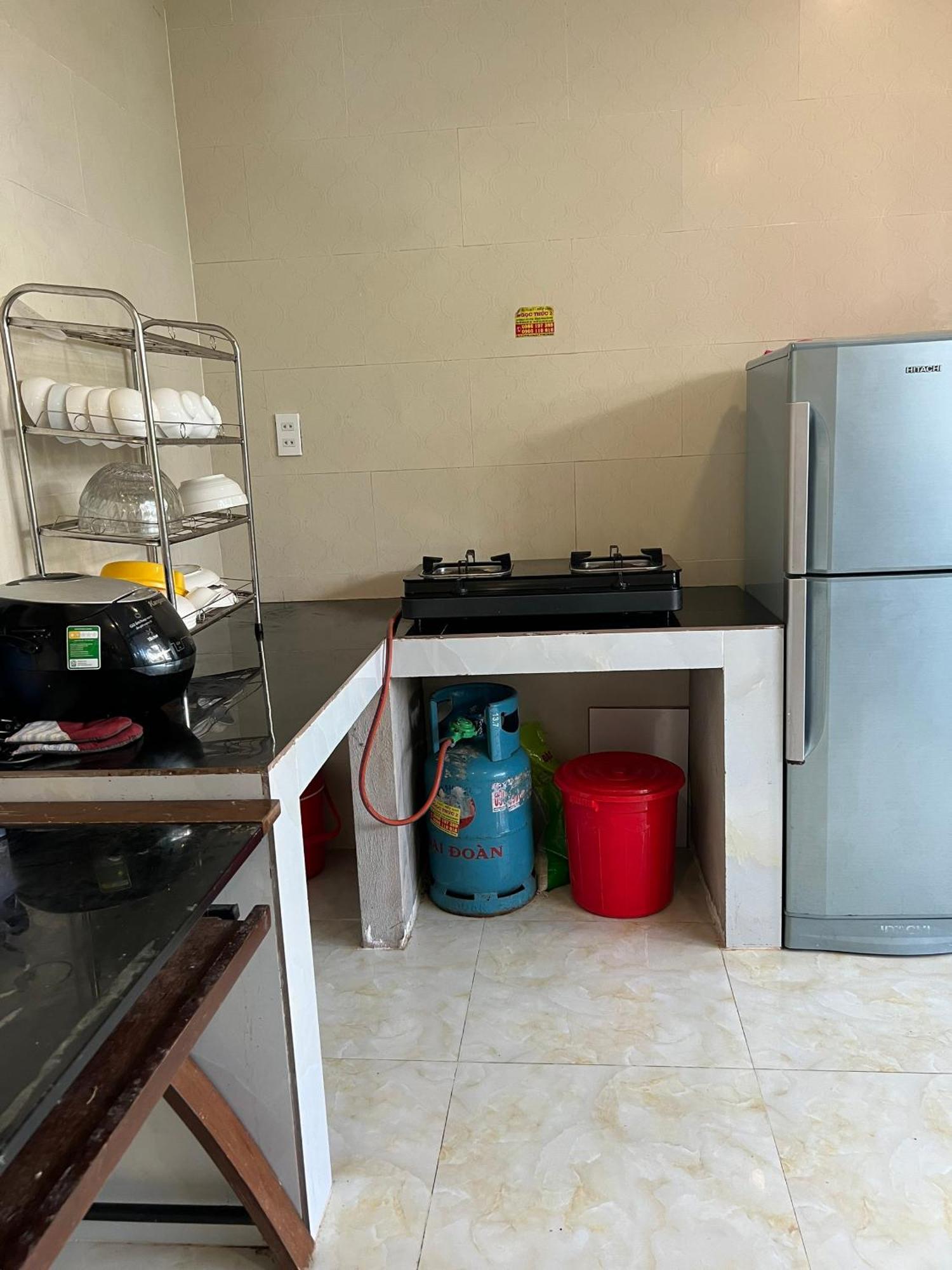 Ngoc Trai Xanh Bungalow 두옹 동 외부 사진