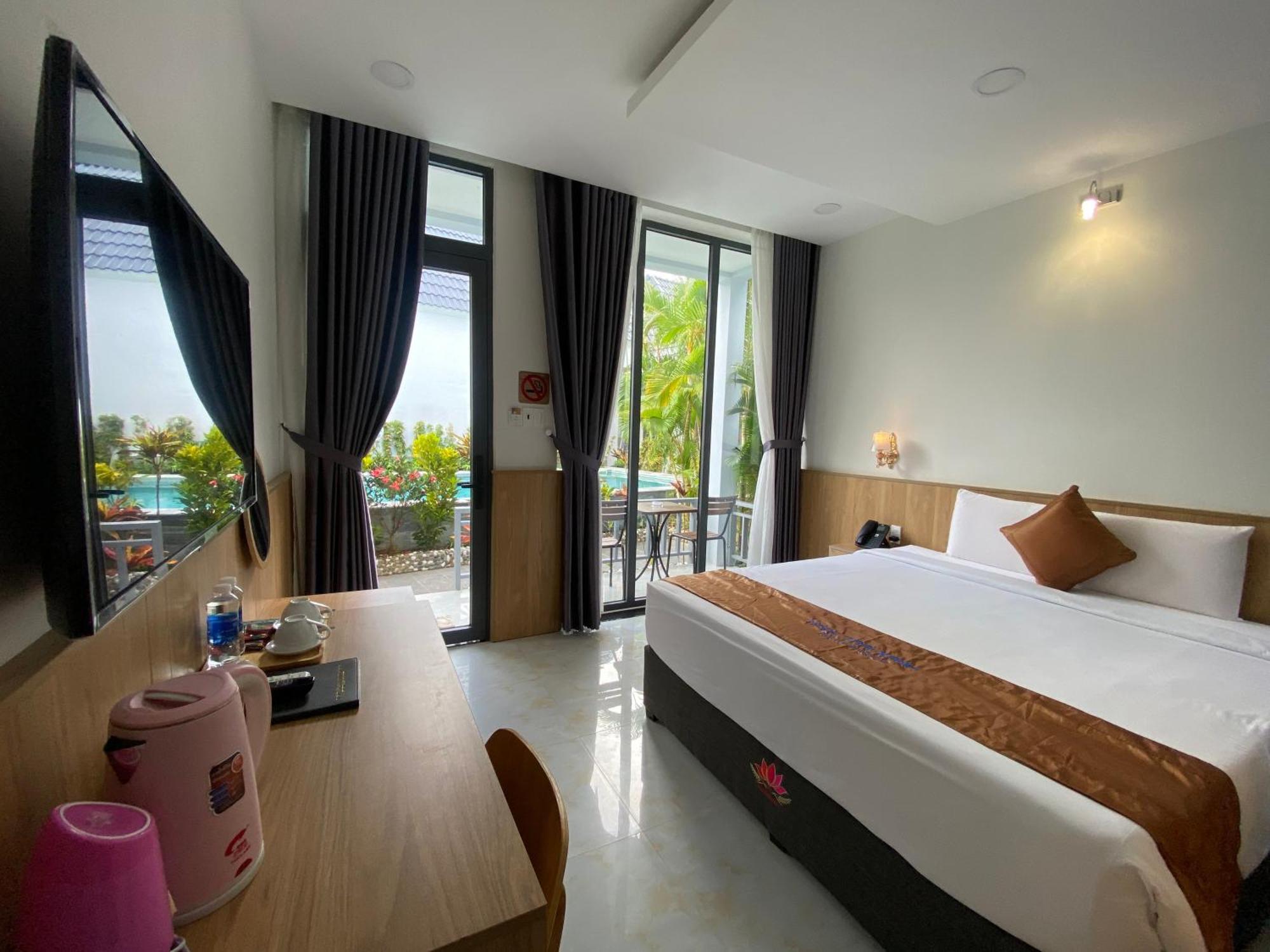 Ngoc Trai Xanh Bungalow 두옹 동 외부 사진