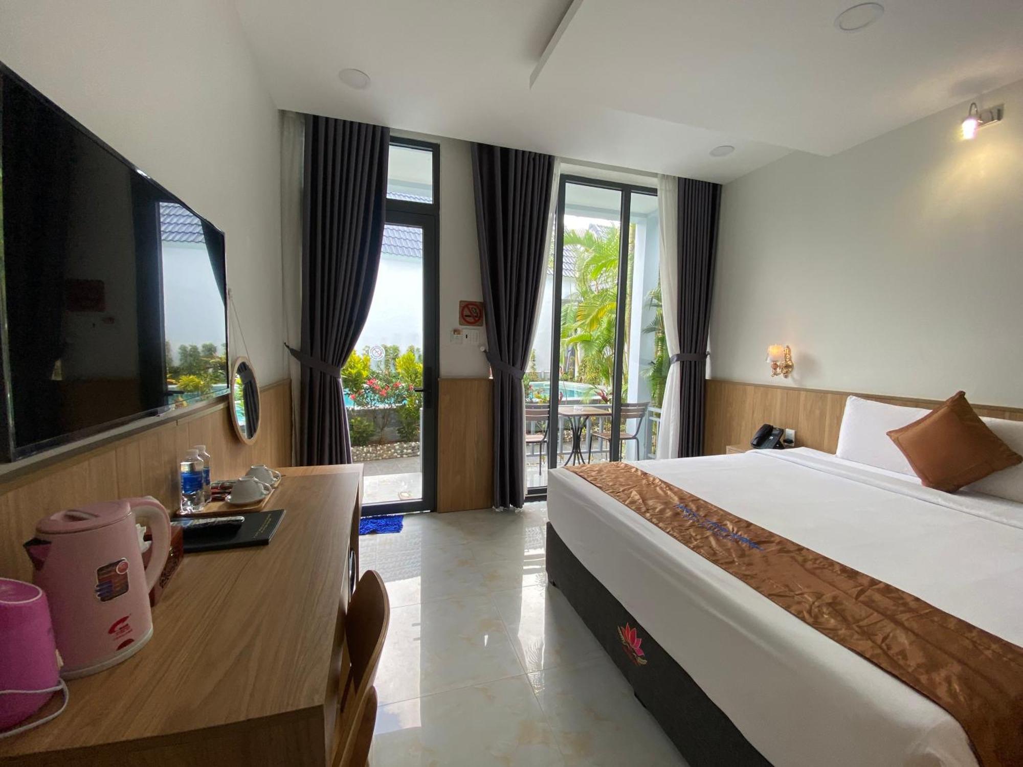 Ngoc Trai Xanh Bungalow 두옹 동 외부 사진