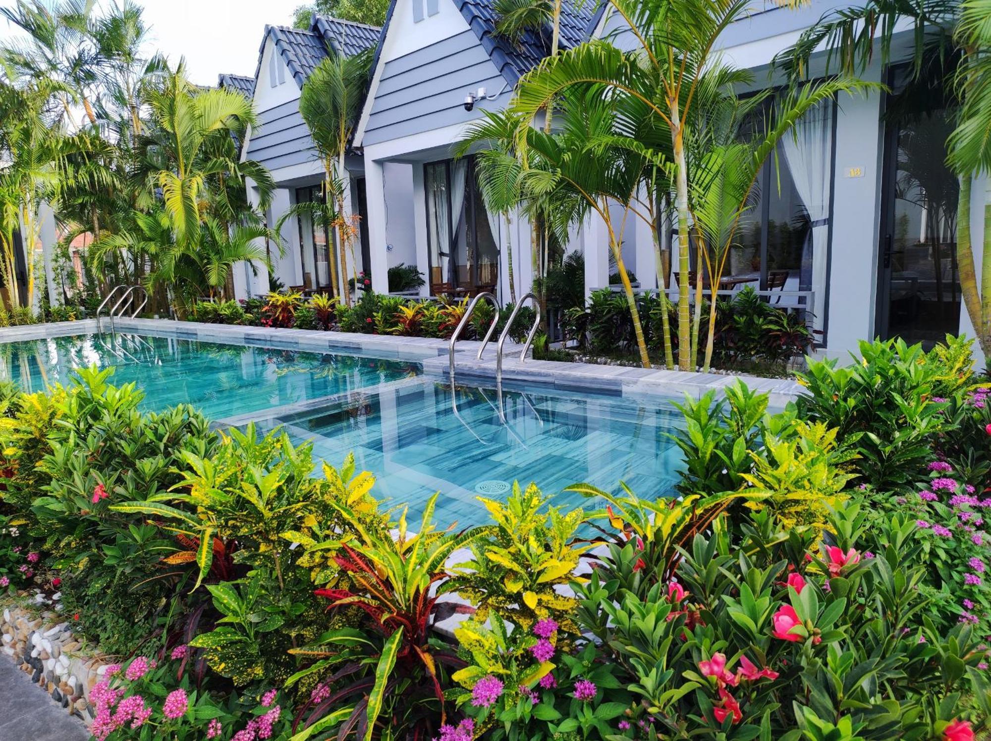 Ngoc Trai Xanh Bungalow 두옹 동 외부 사진