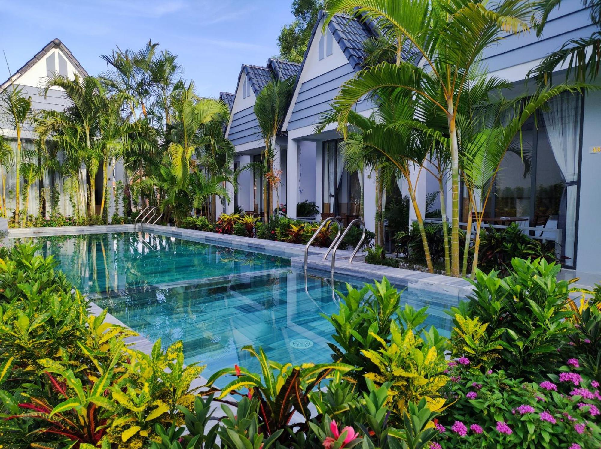 Ngoc Trai Xanh Bungalow 두옹 동 외부 사진