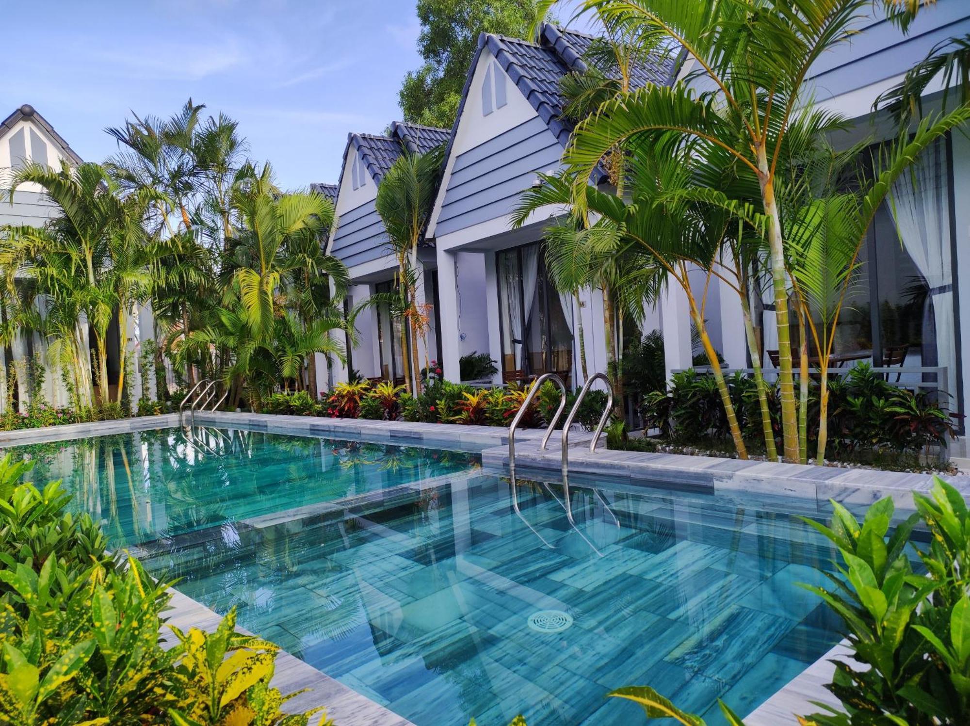 Ngoc Trai Xanh Bungalow 두옹 동 외부 사진