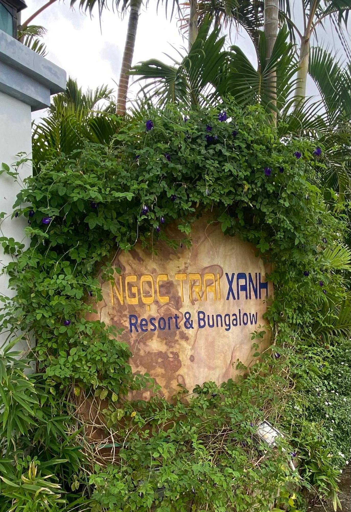 Ngoc Trai Xanh Bungalow 두옹 동 외부 사진