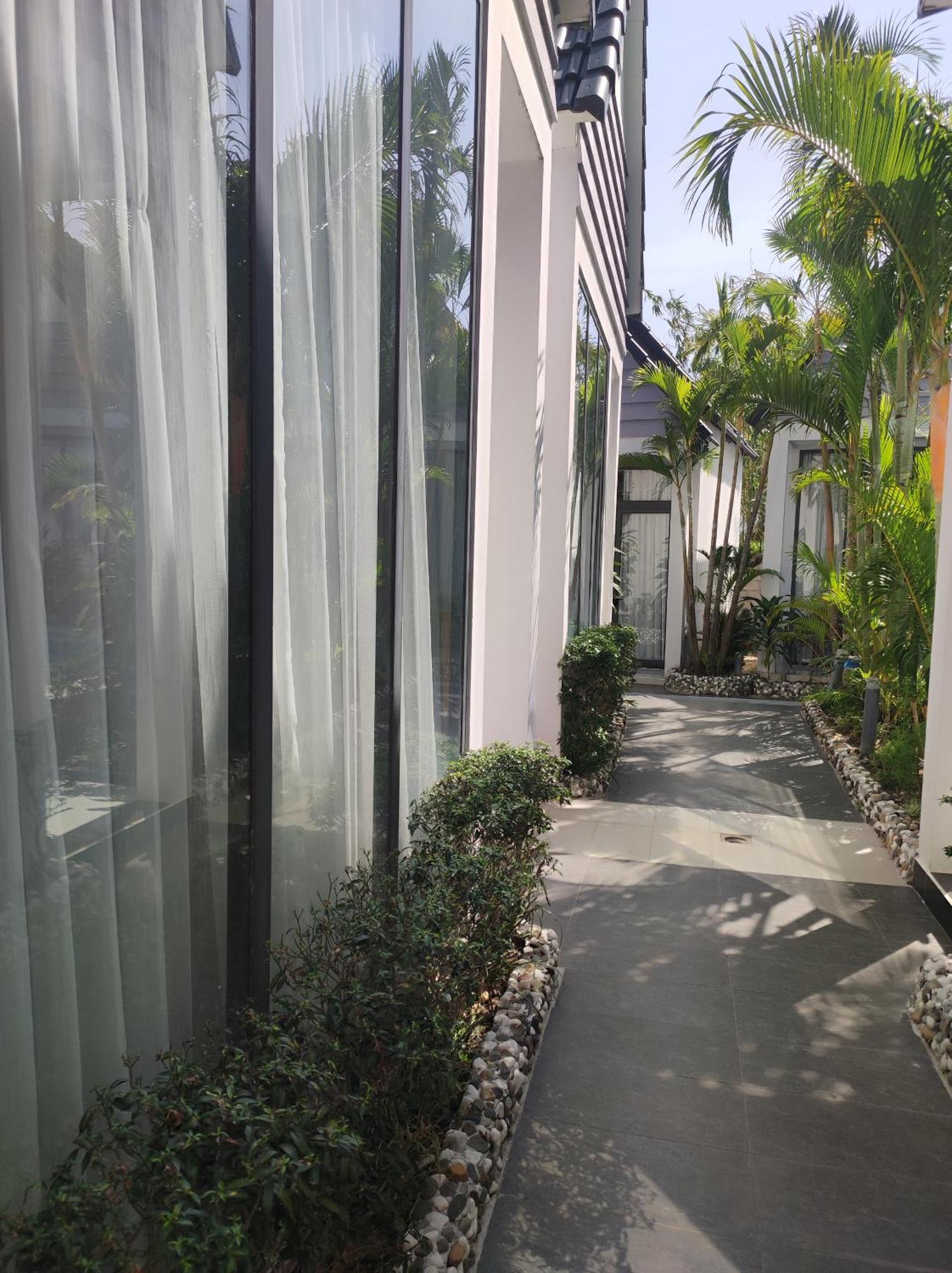 Ngoc Trai Xanh Bungalow 두옹 동 외부 사진